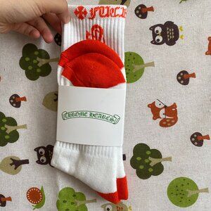 Chrome Hearts Embroidered Cross Sport Socks Men